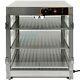 Food Warmer Commercial Court Heat Food pizza Display Warmer Cabinet 3-Tier Glass