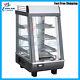 Food Warmer Pizza 3 Tiers Commercial Cabinet Counter-top Heated Display Case