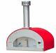 Forno Bravo Grande36 Countertop Portable Wood Fired Pizza Oven Red