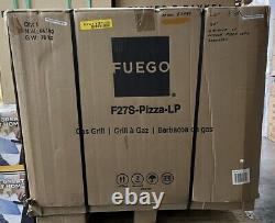 Fuego F27S-PIZZA-LP 27 Liquid Propane Countertop Pizza Oven Stainless