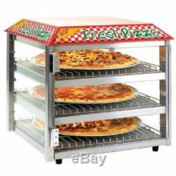 Fusion Commercial 1023226 (513FC) Pizza and Snack Merchandizer Three Shelf 120v