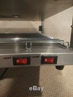 Fusion Pizza Warmer 3 Tier Display 513FC Commercial Heated Pizza Display