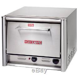 GMCW PO18 Pizza Oven Counter Top Electric 2 Decks Fits 16 Pizza