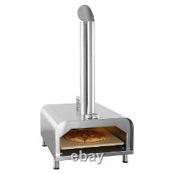 GYBER Fremont Stainless Steel Portable Outdoor Wood Fired 12 Pizza Maker Oven