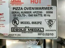 Gold Medal 5552PZ Pizza Merchandiser / Warmer Combo