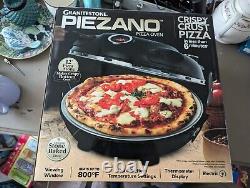 Granitestone Piezano Indoor/Outdoor Portable Electric Pizza Oven w Ceramic Stone