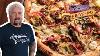 Guy Fieri Eats Heavenly Pizza In A Church Diners Drive Ins And Dives Food Network