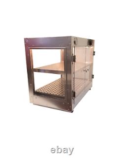 HeatMax 24x15x20 Commercial Food Warmer, Patty Pizza Pastry Display