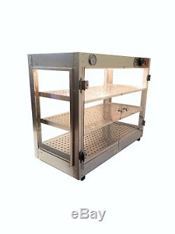 HeatMax 301524 Commercial Food Warmer Display, Pizza, Pastries, Patty, Hot Food