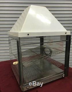 Hot Food Warming Pizza Display Cabinet Case Counter Top 2 Tier #9343 NSF Warmer
