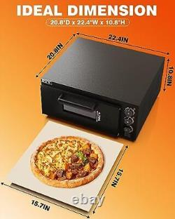 Indoor Pizza Oven Countertop Electric Pizza Oven 1800W Commercial Pizza Oven