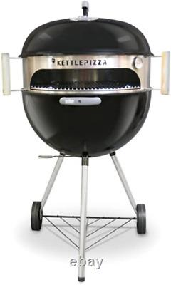 KettlePizza Basic Pizza Oven Kit for 18.5 and 22.5 Inch Weber-style Kettle Grill
