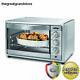 Kitchen Commercial Pizza Oven Brushed Stainless Steel Convection Countertop Home