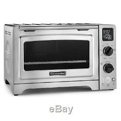 KitchenAid Stainless Steel Countertop Digital Convection Pizza Toaster Bake Oven