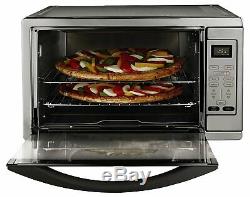 Large Convection Oven Electric Pizza Toaster Bake Restaurant Kitchen Countertop