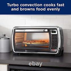 Large Digital Countertop Oven Convection Pizza Bake With Enamel Baking Pan Kitchen