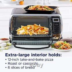 Large Digital Countertop Oven Convection Pizza Bake With Enamel Baking Pan Kitchen