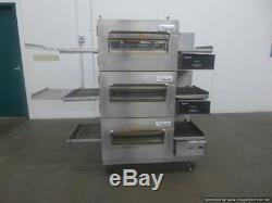 Lincoln 1132 Triple Electric Conveyor Pizza Sandwich Convection Oven Middelby