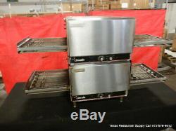 Lincoln 1301-1 Electric Countertop Double Conveyor Pizza Oven