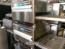 Lincoln 1302-11qt Electric Impinger 50 Countertop Conveyor Pizza Ovens 2 Ovens