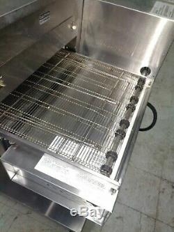 Lincoln Impinger 1132 Double Stack Electric Conveyor Pizza Sub Oven (1) Deck