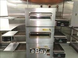 Lincoln Impinger 1132 Tripple Stack Electric Conveyor Pizza Sub Oven (3) Deck 3