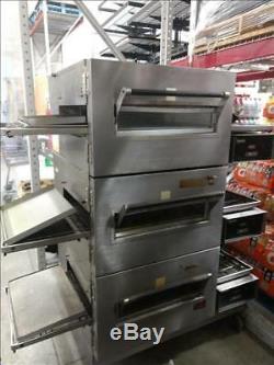 Lincoln Impinger 1132 Tripple Stack Electric Conveyor Pizza Sub Oven (3) Deck 3