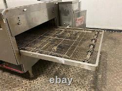 Lincoln Impinger 1302 Electric Conveyor Pizza Sub Tabletop Oven WORKS GREAT