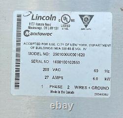 Lincoln Impinger CTI 2501 Double Stack Pizza Sub Countertop Conveyor Oven
