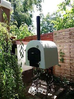 Mobile wood-fired oven, Original Hungarian handmade outdoor-oven. Pizza oven