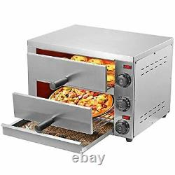 Mryitcal Pizza Oven Ovens Electric Countertop Home Commercial Pizza and Snack