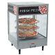 NEW 18.5 Rotating Heated Pizza Merchandiser Glass Cabinet NSF Nemco 6450 #1092