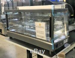 NEW 48 Commercial Dry Heated Showcase Display Hot Food Snack Pizza Warmer NSF