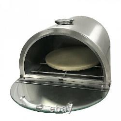 Natural Gas Pizza Oven Stainless Steel Countertop