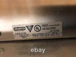 Nemco 6405 Electric 5 Rack Countertop Pizza Holding Cabinet, 120 V
