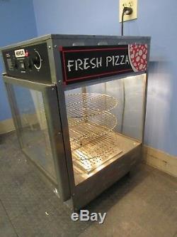 Nemco 6451 Heated Rotating 3 Tier Pizza Merchandiser