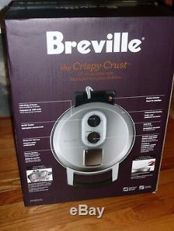 New Breville Crispy Crust Pizza Maker Counter Top Silver Electric Oven BPZ600XL