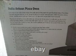 New Camp Chef Italia Artisan Pizza Oven Countertop Stainless Steel 15x26x16