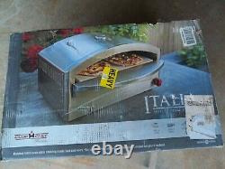 New Camp Chef Italia Artisan Pizza Oven Countertop Stainless Steel 15x26x16