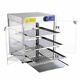 New Commercial 20x20x24 Countertop 3-Tier Food Pizza Warmer Display Cabinet Case