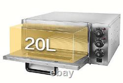 New Commercial 2KW Professional Electric Single Layer Electric Pizza Cake Oven