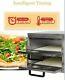 New Commercial Double Layer Explosion Proof Electric 3KW Pizza Cake Oven