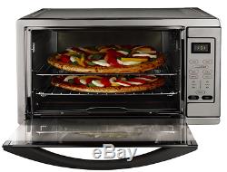 New Countertop Toaster Oven Stainless Steel Digital Convection Kitchen Pizza