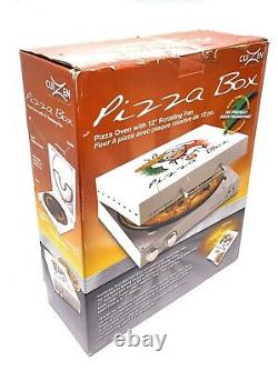 New CuiZen Pizza Box Portable Rotating Oven Countertop Pizza Maker PIZ-4012