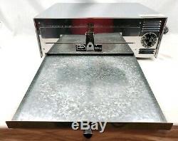 Nova Commercial Pizza Oven N-100 1600w Countertop Stainless Steel Made in USA