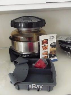 NuWave Countertop Elite Dome Oven with Extender Ring Kit + pizza kit ++extra