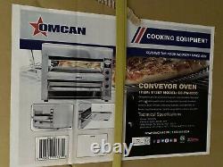 Omcan 11387 14 Inch Conveyor Belt Adjustable Stainless Steel Baking Toaster Oven