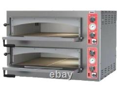 Omcan USA 45199 39 Countertop Double Deck Electric Pizza Oven