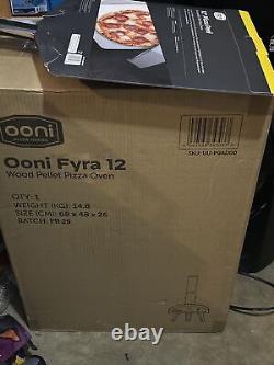Ooni Fyra 12 Wood Fired Outdoor Pizza Oven Portable Hard Wood Pellet New