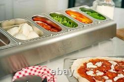 Ooni Pizza Topping Station Stainless Steel ships Now